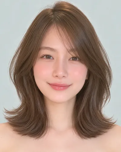 短发 · f4d351992b2 · 收束感短发（后颈发尾较长·空气刘海）